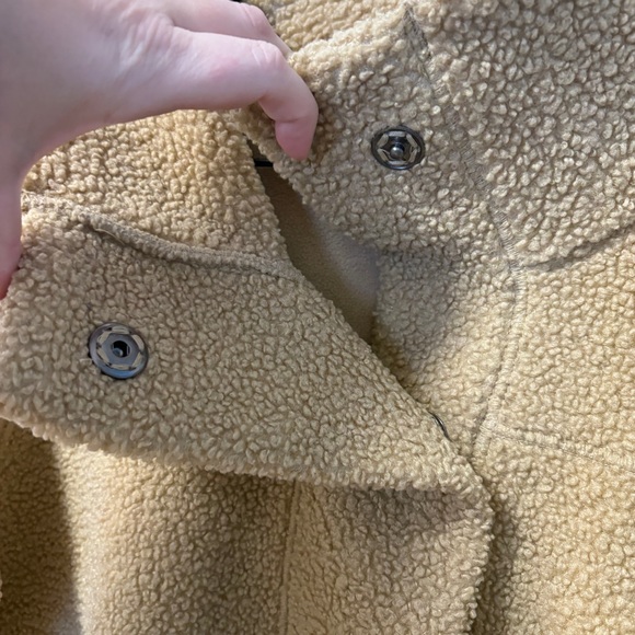 Columbia Panorama Sherpa Long Jacket Teddy Plus Size 1X Brown Tan Winter outdoor - Picture 7 of 15